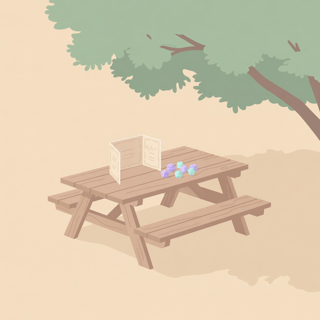 Jugar a rol en verano: cómo montar partidas al aire libre, en la playa o de campamento