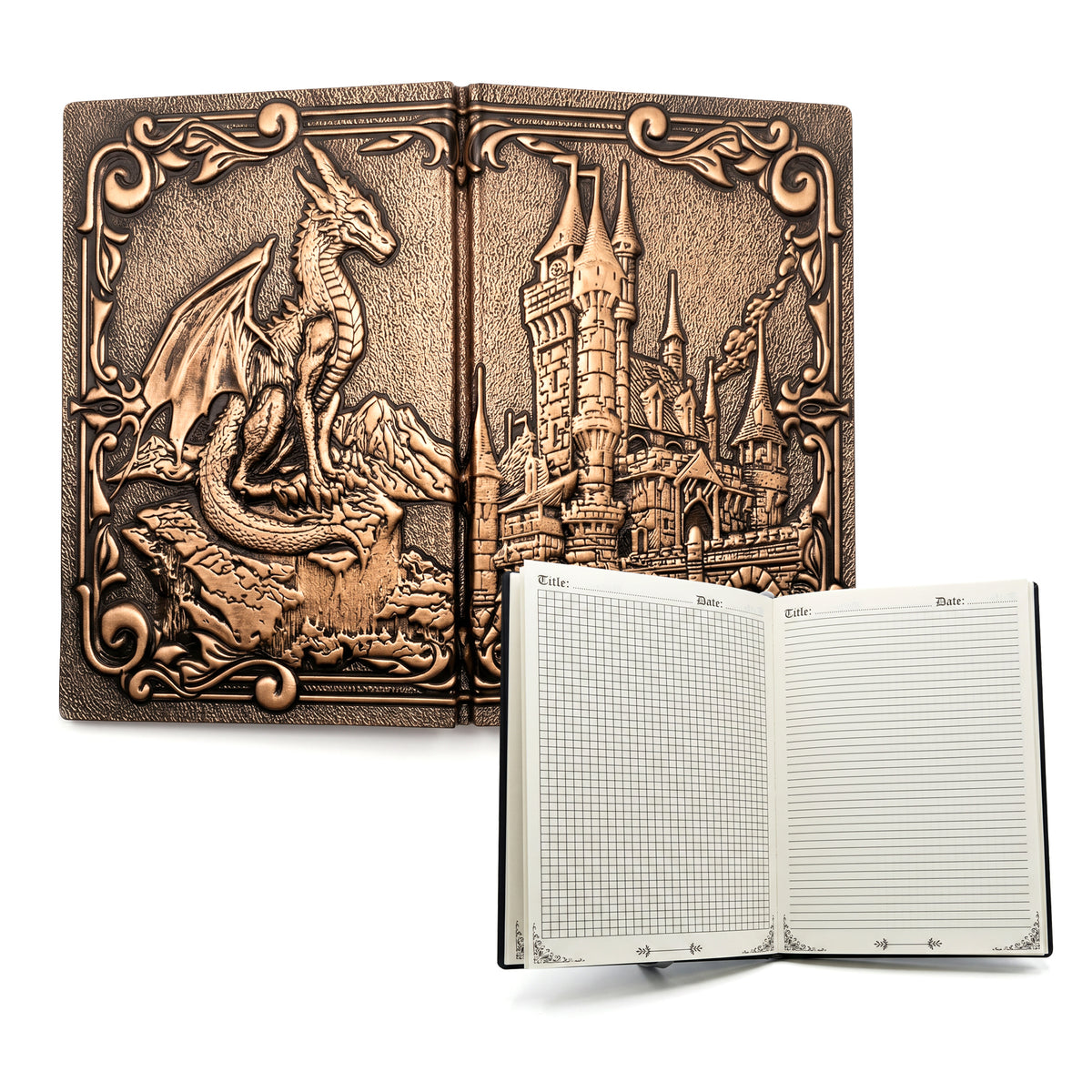 Libreta con relieve 3D para Rol