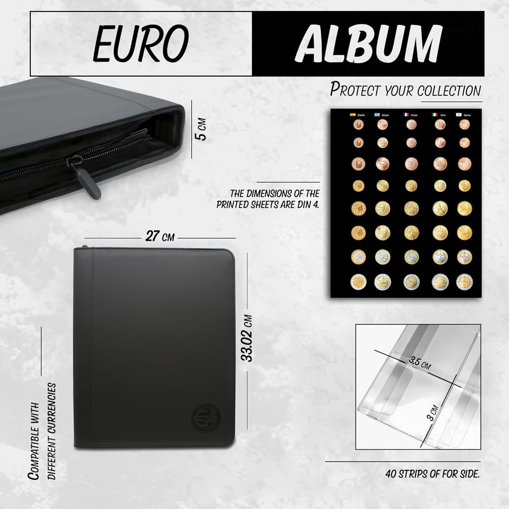 Álbum para monedas de Euro